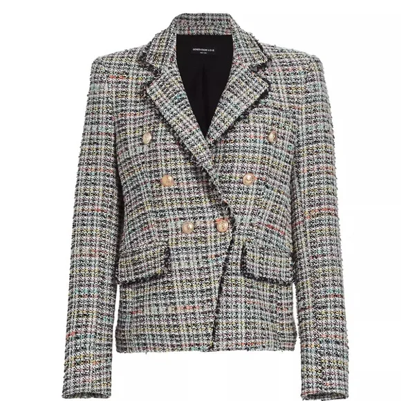 NWT-Generation Love Eliza Tweed Blazer Size Large - Picture 4 of 6